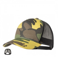 Gorra 5 paneles. cierre plstico pamper - Ref. M20825