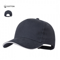 Gorra 5 paneles. cierre hebilla mimax - Ref. M20830