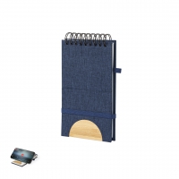 Libreta soporte portada rgida. 80 hojas alyxa - Ref. M20955