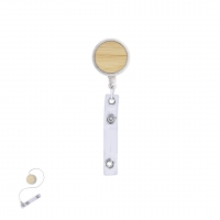 Portacreditaciones extensible. clip incluido alikra - Ref. M20999