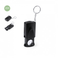 Lupa llavero 1 led. pilas botn incluidas kondes 20x - Ref. M21256