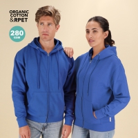 Sudadera adulto capucha + cremallera walder - Ref. M21299