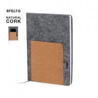 Bloc notas portada rgida. 80 hojas wilko - Ref. M21311