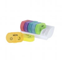 Pastillero 14 compartimentos parnex - Ref. M21586