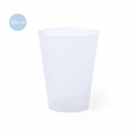 Vaso reutilizable 500 ml ginbert - Ref. M2494