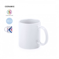 TAZA CERMICA SUBLIMACIN BORNEL 350 ml - Ref. M3893