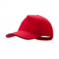 Gorra 5 paneles. cierre velcro kisse - Ref. M4676