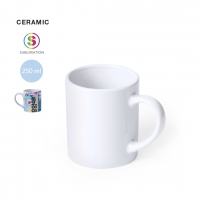 TAZA CERMICA SUBLIMACIN DOLTEN 250 ml pequea - Ref. M5183