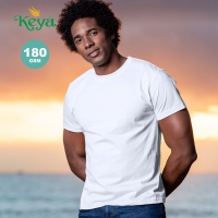 Camiseta adulto blanca mc180 keya - Ref. M5858