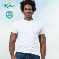 Camiseta adulto blanca mc180-oe keya - Ref. M5860