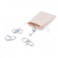 Set juegos habilidad 4 juegos. funda polister facon - Ref. M5903