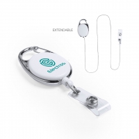 Portacreditaciones extensible. clip incluido napper - Ref. M6490