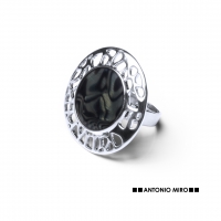 Anillo ajustable funda polipiel helant antonio miro - Ref. M7312