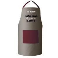 Delantal contrastado  - Ref. 90-1030
