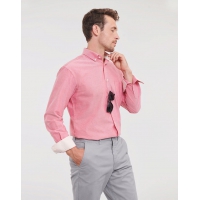 Camisa washed oxford entallada hombre - Ref. F02000