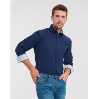 Camisa contrastada ultimate stretch hombre - Ref. F02300