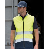 Chaleco softshell de seguridad imprimible - Ref. F08733