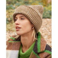Gorro de Punto Chunky con Parche - Ref. F10069