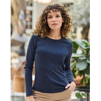 Camiseta manga larga interlock mujer - Ref. F10354