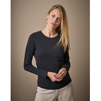 Camiseta manga larga interlock mujer - Ref. F10354