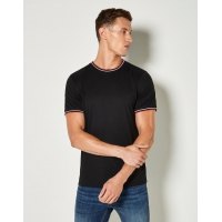 Camiseta ajustada tipped - Ref. F10711