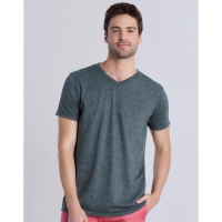 Camiseta Softstyle cuello V hombre - Ref. F10809
