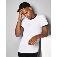 Camiseta fashion fit ringer  - Ref. F10811