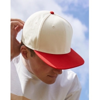 Gorra 6 paneles con visera plana en contraste - Ref. F14569