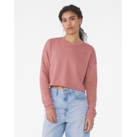 Sudadera corta mujer crew - Ref. F20306