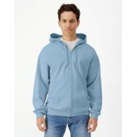 Sudadera con capucha softstyle midweigh cremallera - Ref. F20609