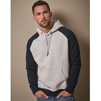 Sudadera con capucha de dos tonos hombre - Ref. F20654