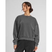 Sudadera de Cuello Redondo Vintage Heavy de Mujer - Ref. F20939