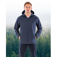 Softshell reciclado de 3 capas con capucha hombre - Ref. F21433