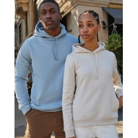 Sudadera orgnica con capucha mujer  - Ref. F23142