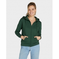 Sudadera capucha cremallera entera mujer - Ref. F25152