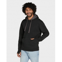 Sudadera capucha en contraste - Ref. F28152