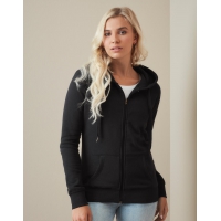 Sudadera con cremallera y capucha active mujer - Ref. F28305