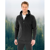 Chaqueta micropolar reciclada y con capucha  - Ref. F28333