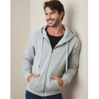Sudadera con cremallera y capucha active hombre - Ref. F29405