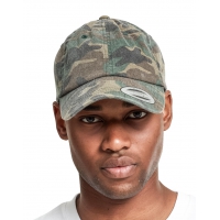 Gorra lavada camo de perfil bajo - Ref. F37168