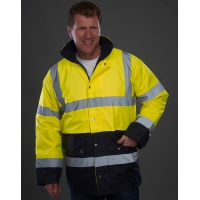 Chaqueta seguridad bicolor fluo - Ref. F41077