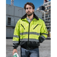 Chaqueta de piloto alta visibilidad 