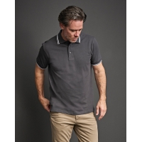 Polo luxury stretch con rayas - Ref. F50754
