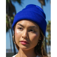 Gorro punto canal de hilo reciclado - Ref. F62868