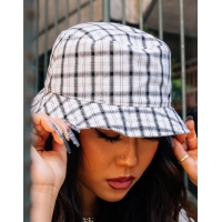 Gorro Bucket a cuadros - Ref. F69368