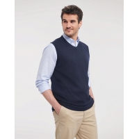 Chaleco de punto cuello v hombre - Ref. F70400