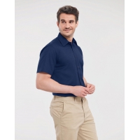 Camisa oxford manga corta hombre - Ref. F71100