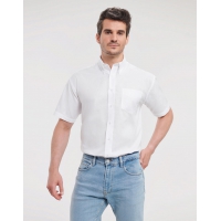 Camisa oxford manga corta hombre - Ref. F73100