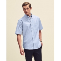 Camisa oxford manga corta hombre - Ref. F78401