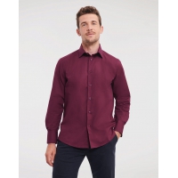 Camisa entallada manga larga hombre - Ref. F78600